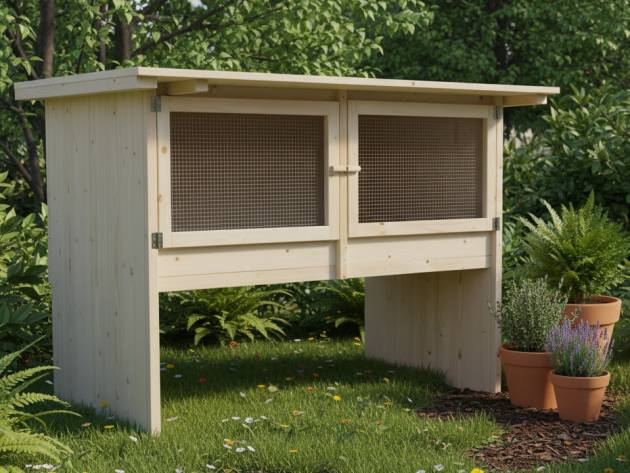 2er Kaninchenstall Standard