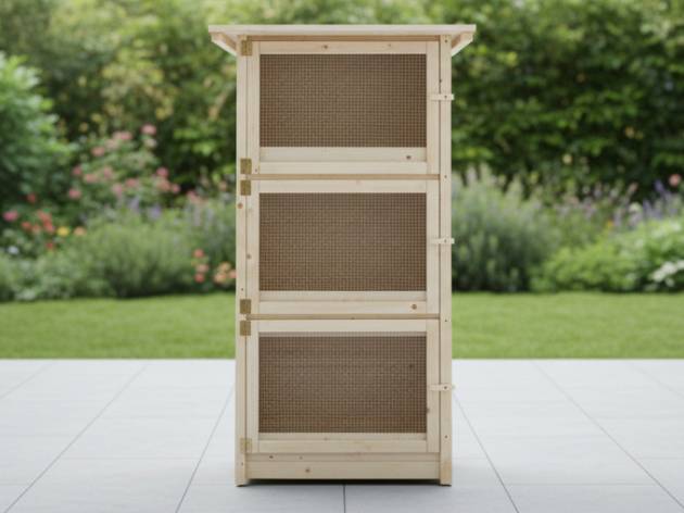 3er Kaninchenstall Standard