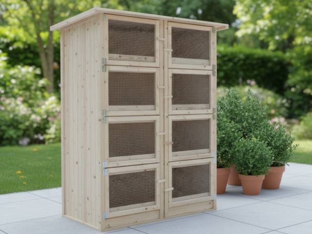8er Kaninchenstall Standard