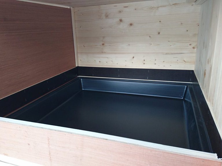 2er Kaninchenstall mit Kotwanne 10cm – Bild 4