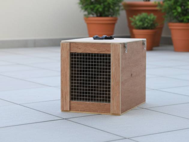 Transportkiste für mittlere Rassen 1tlg